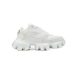 Prada Cloudbust Thunder Technical Fabric Sneakers White