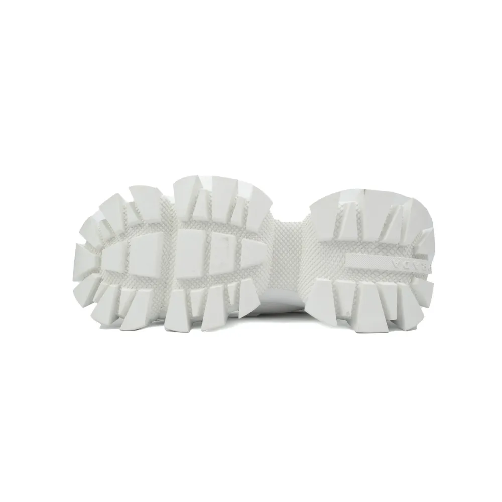Prada Cloudbust Thunder Technical Fabric Sneakers White