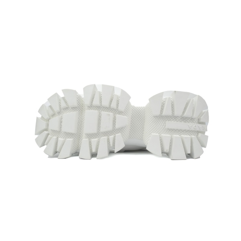 Prada Cloudbust Thunder Technical Fabric Sneakers White