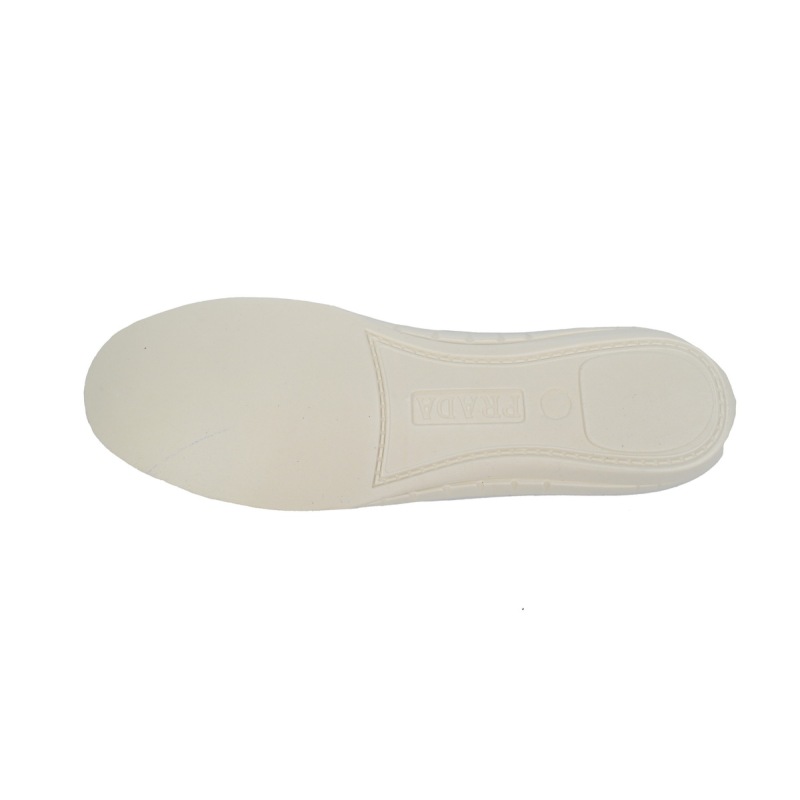 Prada Cloudbust Thunder Technical Fabric Sneakers White