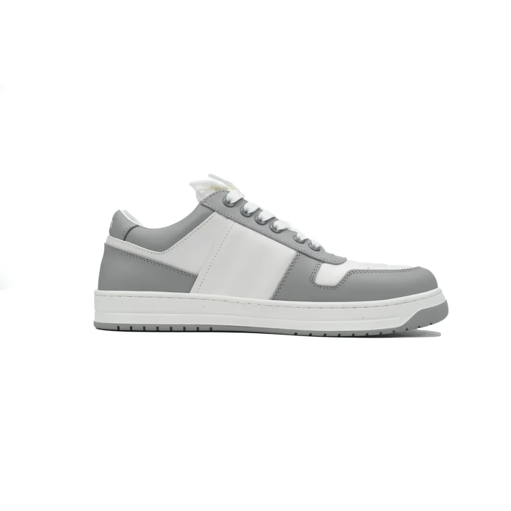 Prada Downtown Low Sneakers Grey/White