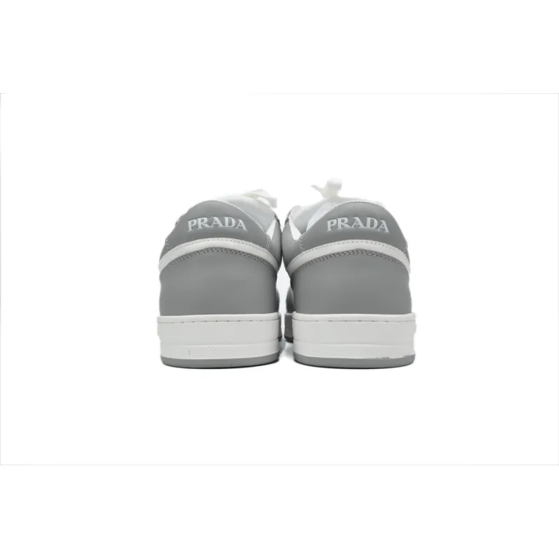 Prada Downtown Low Sneakers Grey/White
