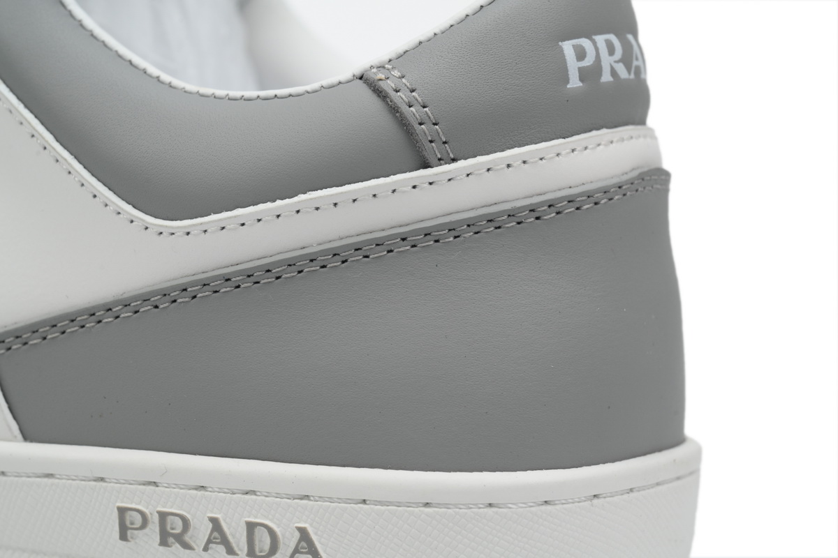Prada Downtown Low Sneakers Grey/White