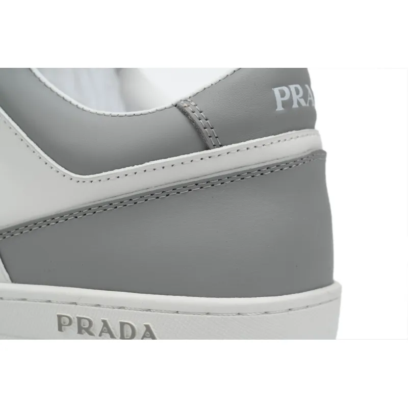 Prada Downtown Low Sneakers Grey/White