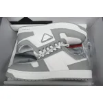 Prada Downtown Low Sneakers Grey/White
