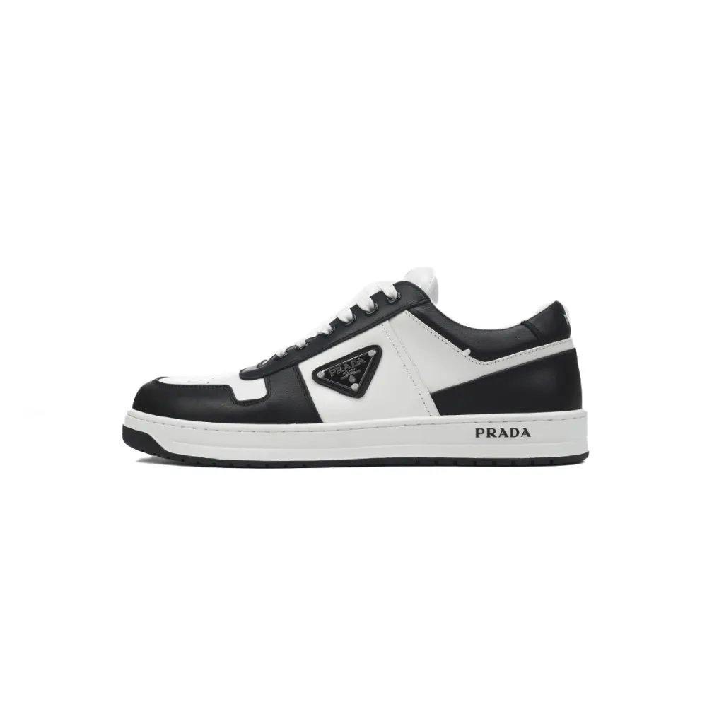 Prada Downtown Low Sneakers White/Black
