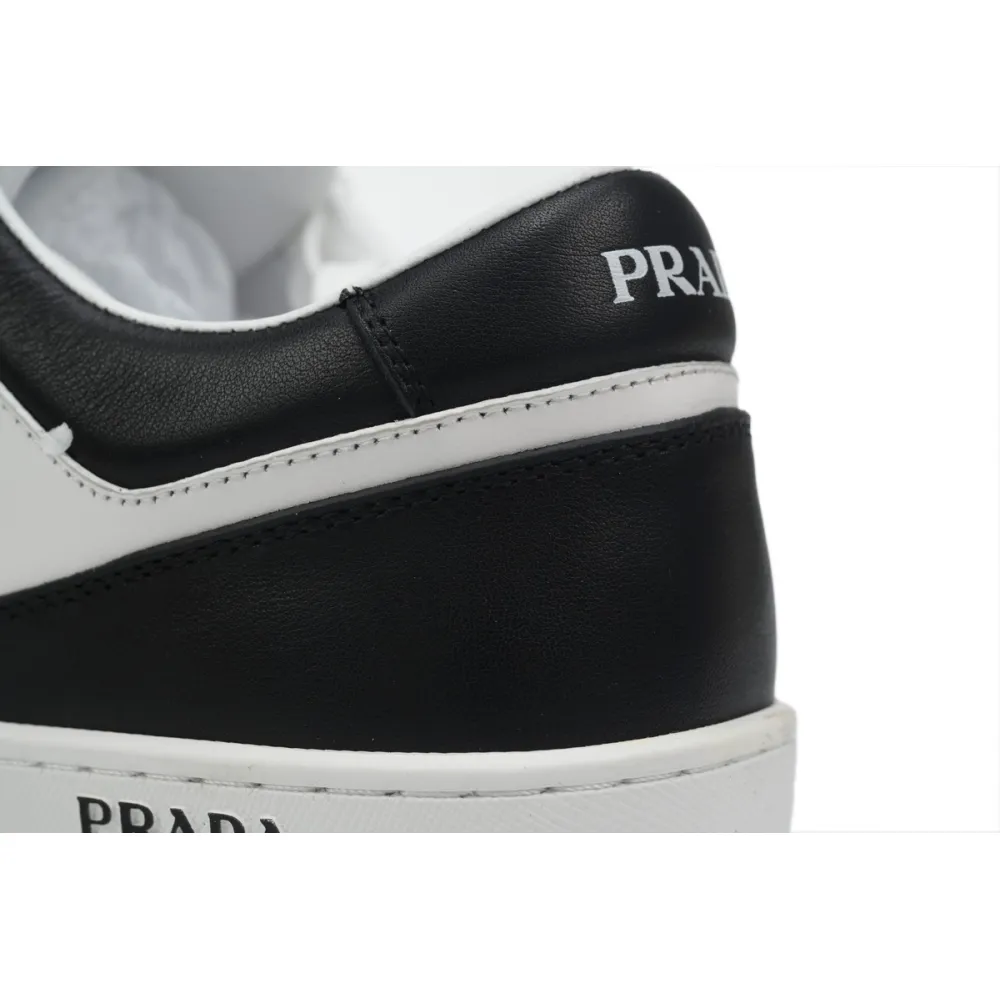 Prada Downtown Low Sneakers White/Black