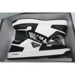 Prada Downtown Low Sneakers White/Black