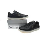 Prada Lane Leather Sneakers Lane Black