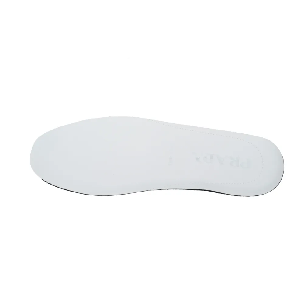 Prada Downtown Leather White Mango