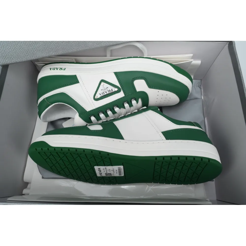 Prada Downtown Leather White Mango