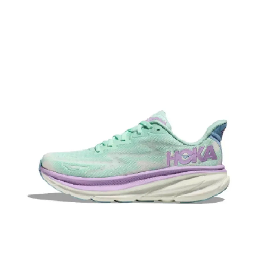 hoka one one clifton 9 sunlit ocean lilac mist 1127896-solm