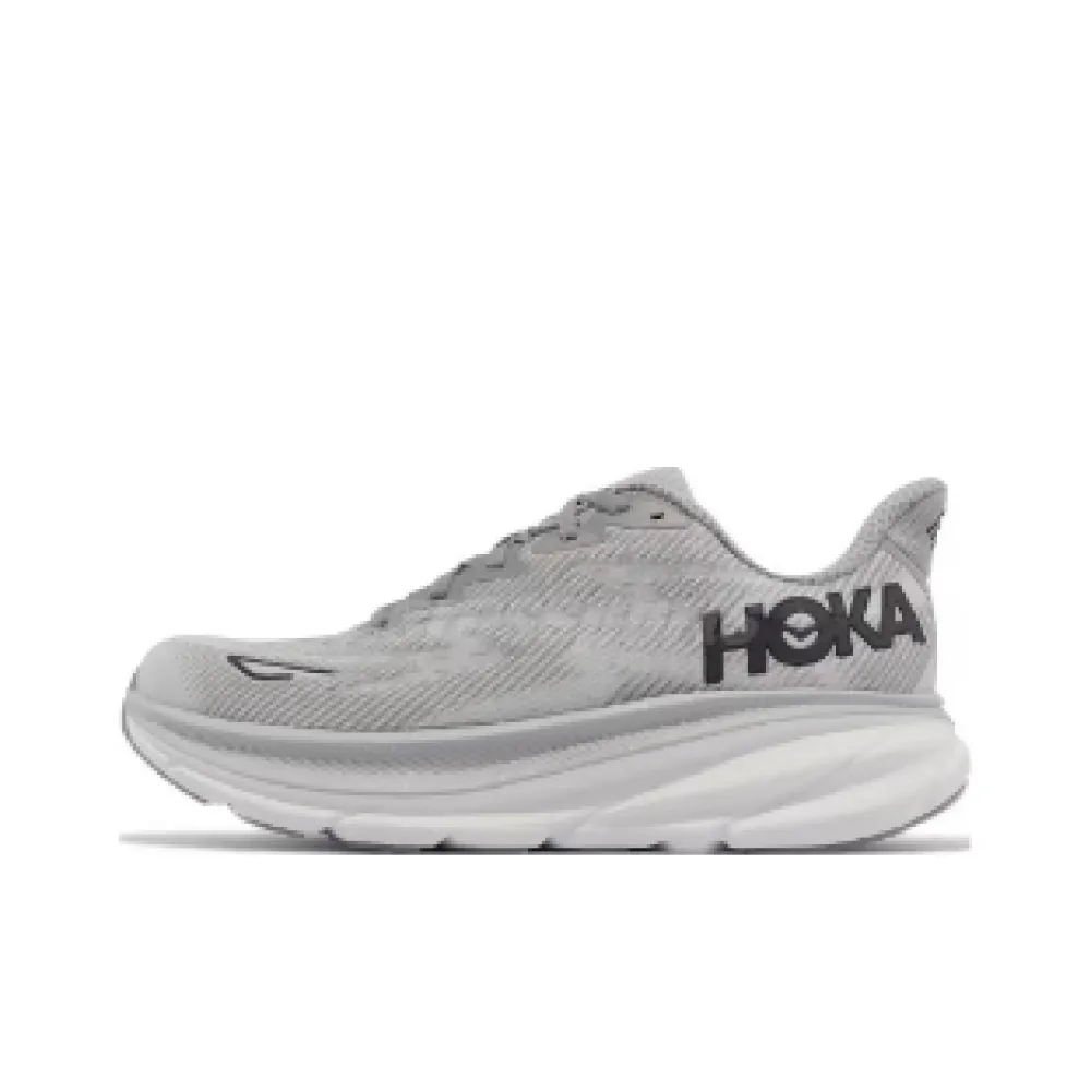 hoka one one clifton 9 2e wide 'harbor mist' 1132210-hmbc