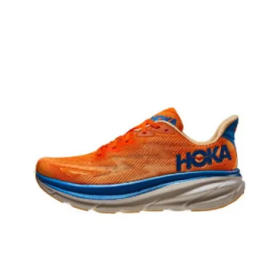 Hoka One One Clifton 9 2E Wide Vibrant Orange Impala 1132210-VOIM 01