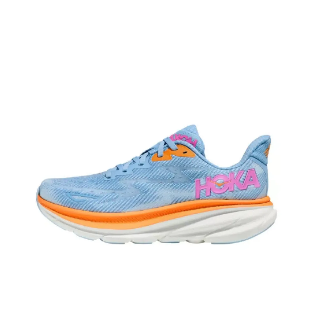 hoka one one clifton 9 airy blue 1127896-abiw