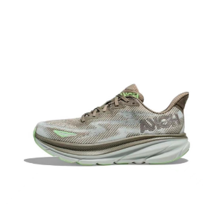 Hoka One One Clifton 9 Olive Haze Mercury 1127895-OHMR