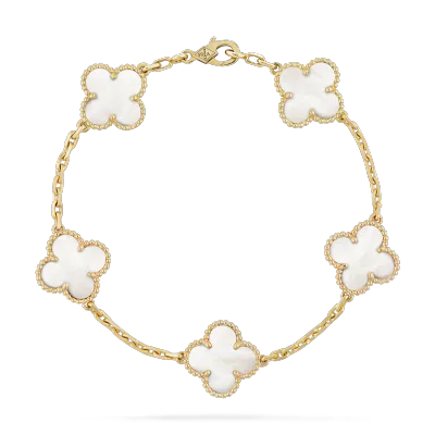 [Add One] Van Cleef & Arpels Vintage Alhambra Bracelet 5 Motifs CK082802 01
