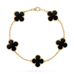 [Add One] Van Cleef & Arpels Vintage Alhambra Bracelet 5 Motifs VCARA41300 CK082804