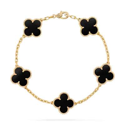 [Add One] Van Cleef & Arpels Vintage Alhambra Bracelet 5 Motifs VCARA41300 CK082804 01
