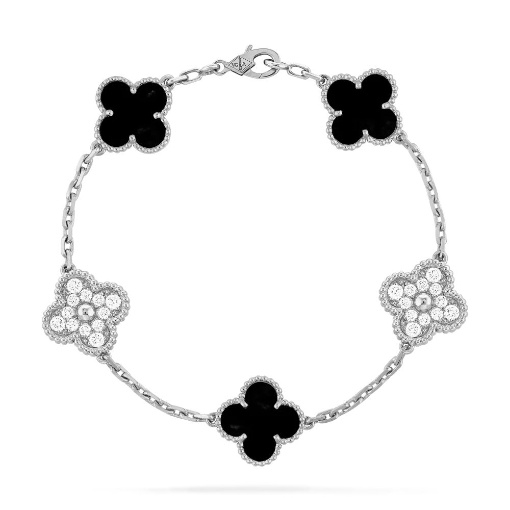 [add one] van cleef & arpels vintage alhambra bracelet 5 motifs vcarp2r900 ck082811