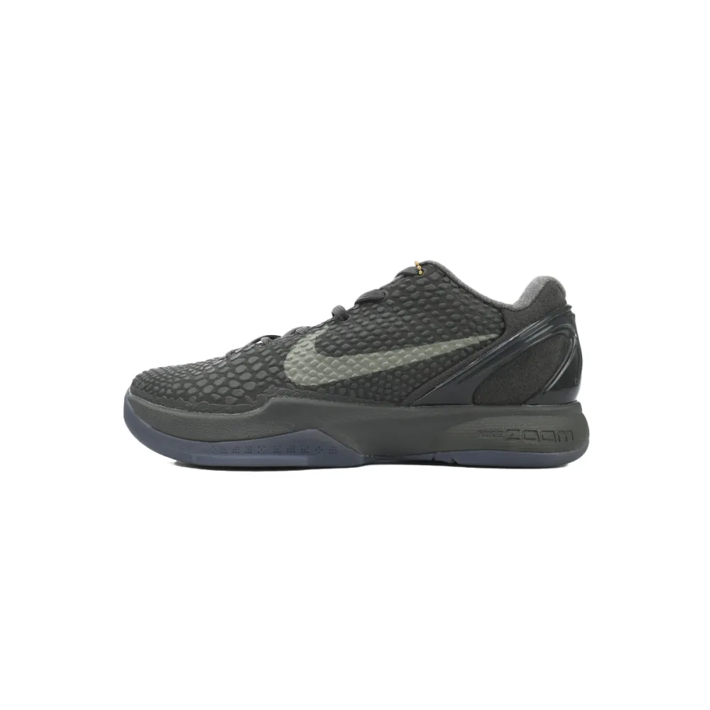 nike kobe 6 black mamba collection fade to black 869457-007