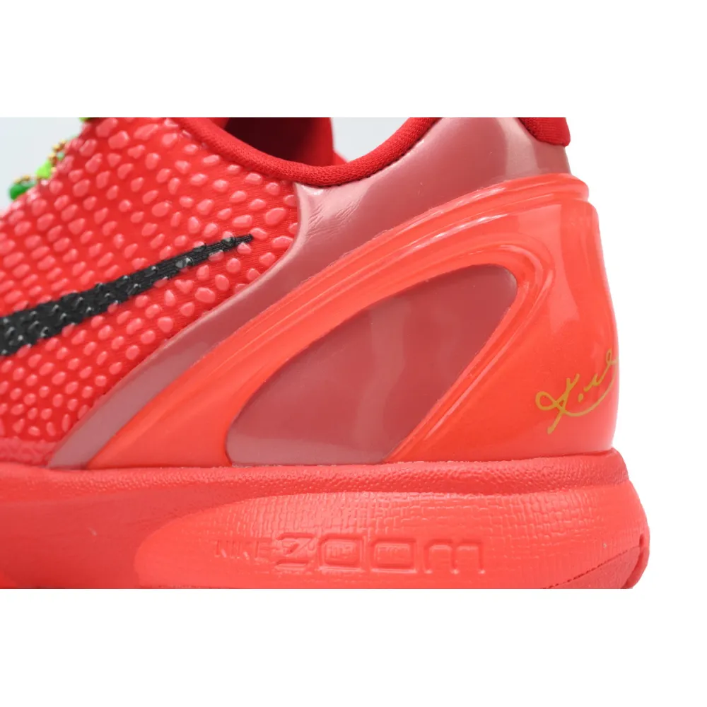 nike kobe 6 proto reverse grinch fv4921-600