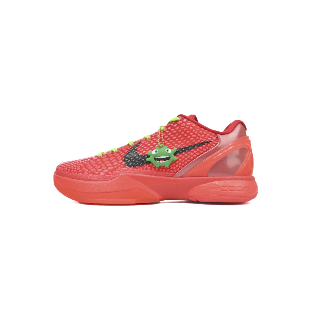 nike kobe 6 proto reverse grinch fv4921-600