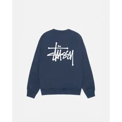 Stussy Basic Crew Sweatshirt  CK082601 01