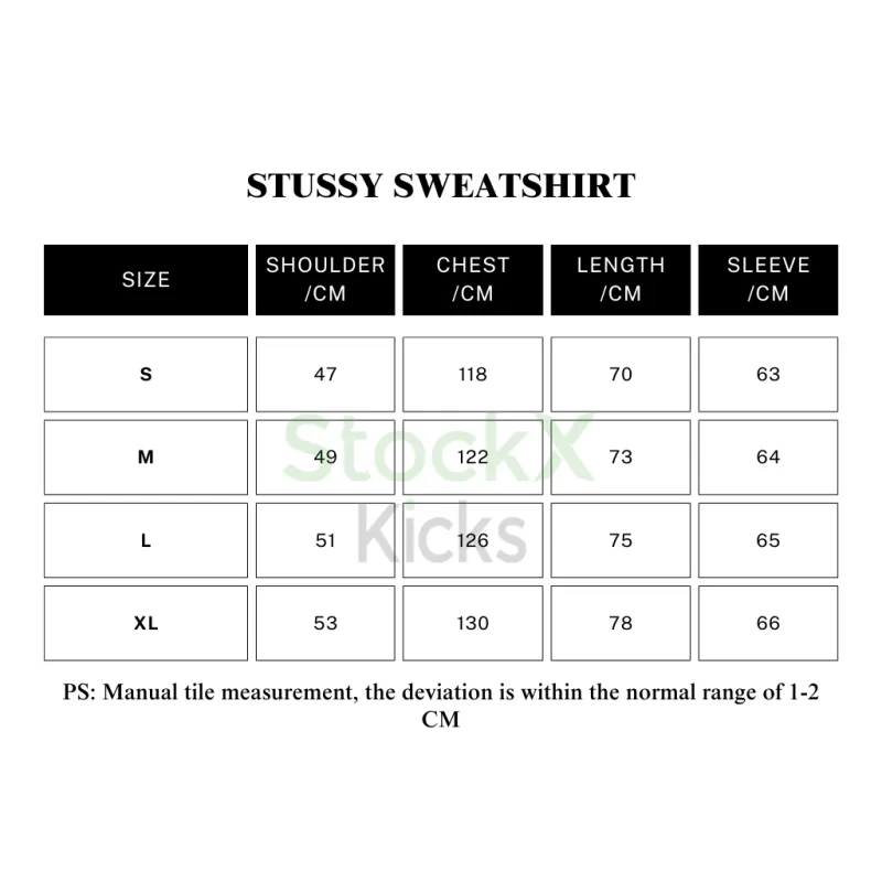 Stussy Basic Crew Sweatshirt  CK082601