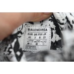 Balenciaga 3XL Sneaker Black and White 734734 W2RG3 9010