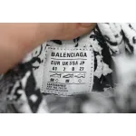 Balenciaga 3XL Sneaker Black and White 734734 W2RG3 9010