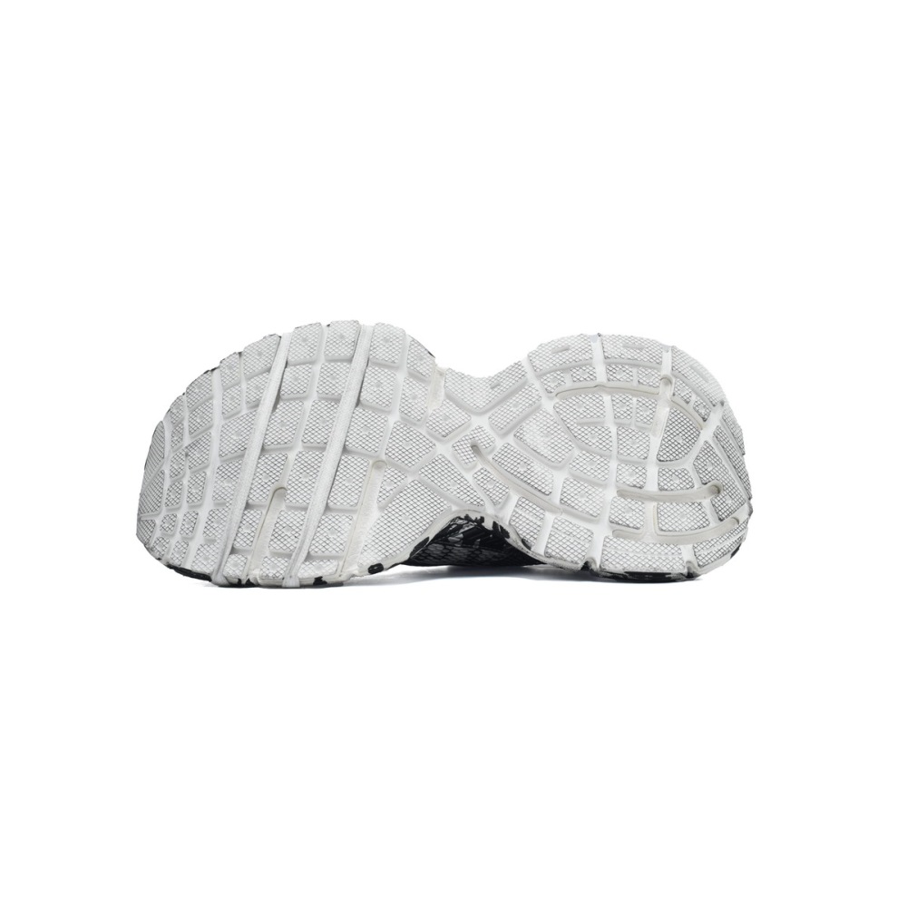 Balenciaga 3XL Sneaker Black and White 734734 W2RG3 9010