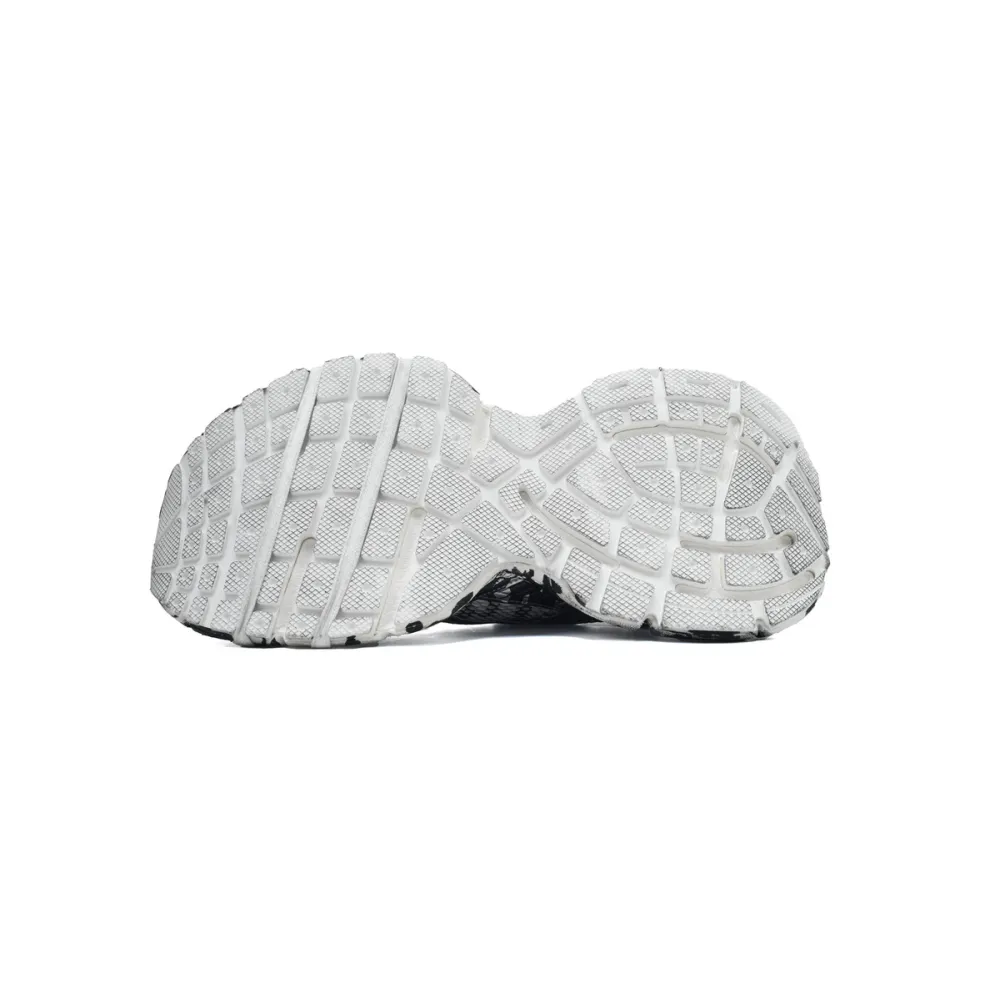 Balenciaga 3XL Sneaker Black and White 734734 W2RG3 9010