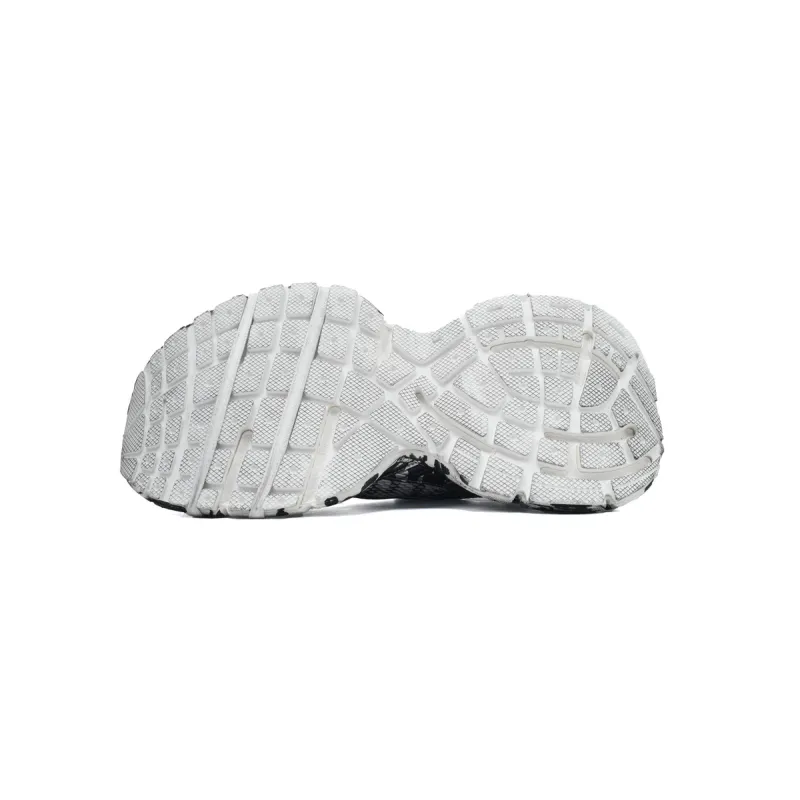 Balenciaga 3XL Sneaker Black and White 734734 W2RG3 9010