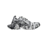 Balenciaga 3XL Sneaker Black and White 734734 W2RG3 9010