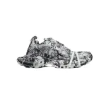 Balenciaga 3XL Sneaker Black and White 734734 W2RG3 9010