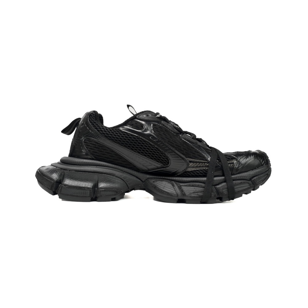 Balenciaga 3XL Sneaker Cham All Black 734734 W3XL1 1010