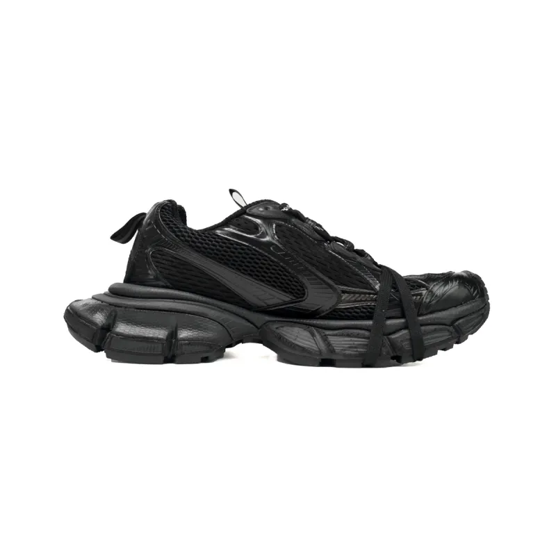 Balenciaga 3XL Sneaker Cham All Black 734734 W3XL1 1010