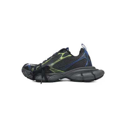 Balenciaga 3XL Sneaker In Dark Green/Black/Blue/Green 734734 W3XL5 1143 01