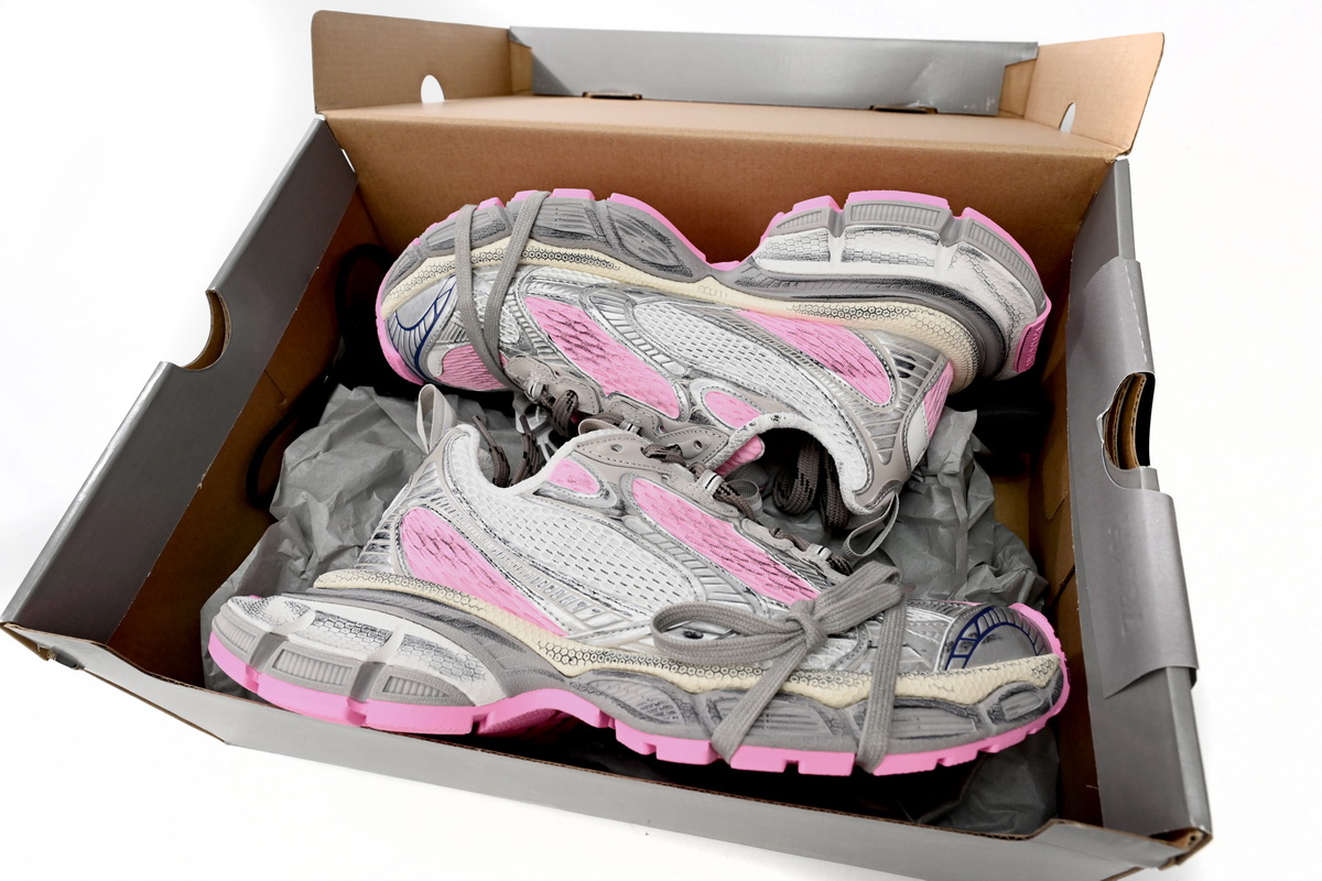 Balenciaga 3XL Sneaker Silver Pink 734731 W3XL5 9050