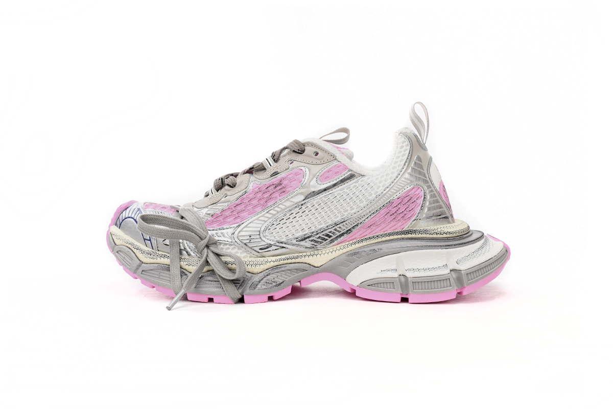 Balenciaga 3XL Sneaker Silver Pink 734731 W3XL5 9050