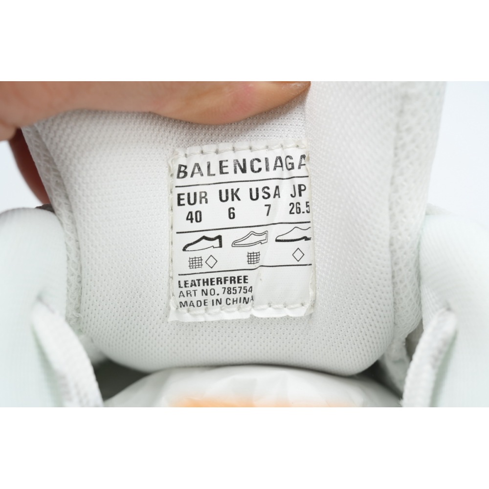 Balenciaga Cargo Sneaker White/Grey/Orange/Blue 785754 W2MV1 9174