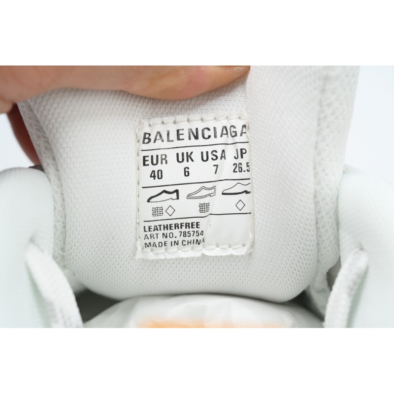 Balenciaga Cargo Sneaker White/Grey/Orange/Blue 785754 W2MV1 9174