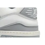 Louis Vuitton LV Trainer Maxi Sneaker White Grey CK24071303