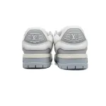 Louis Vuitton LV Trainer Maxi Sneaker White Grey CK24071303