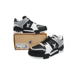 Louis Vuitton LV Trainer Sneaker Black Grey XD CK24071804