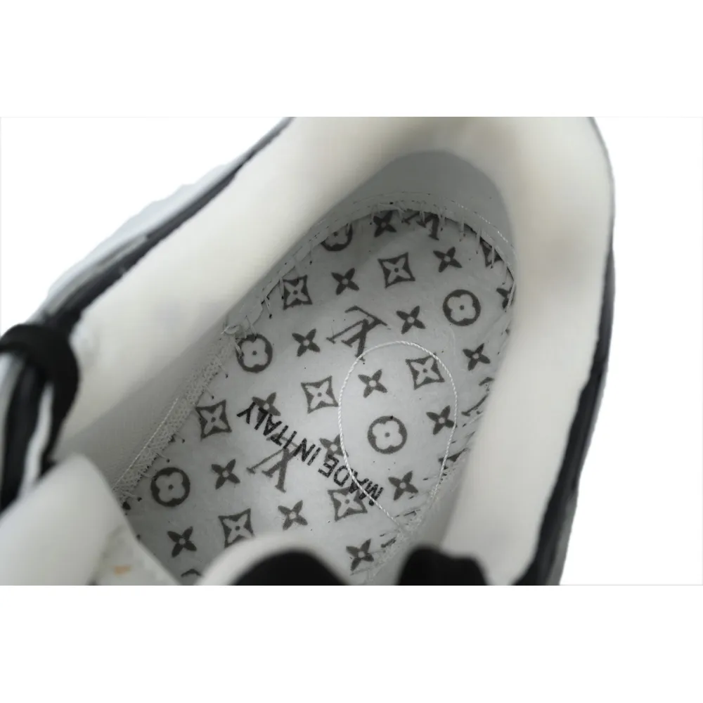 Louis Vuitton LV Trainer Sneaker Black Grey XD CK24071804