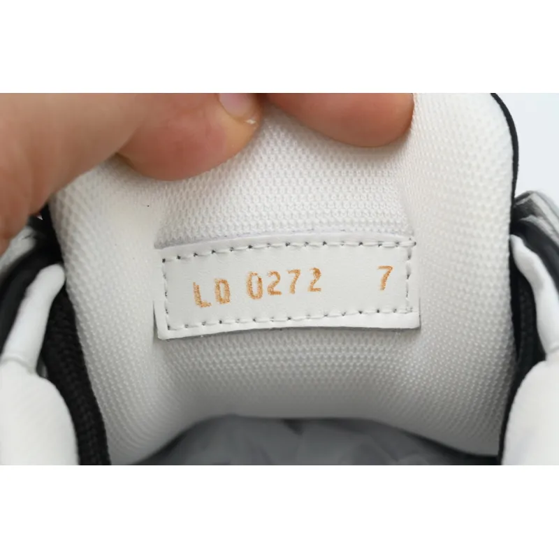Louis Vuitton LV Trainer Sneaker Black Grey XD CK24071804