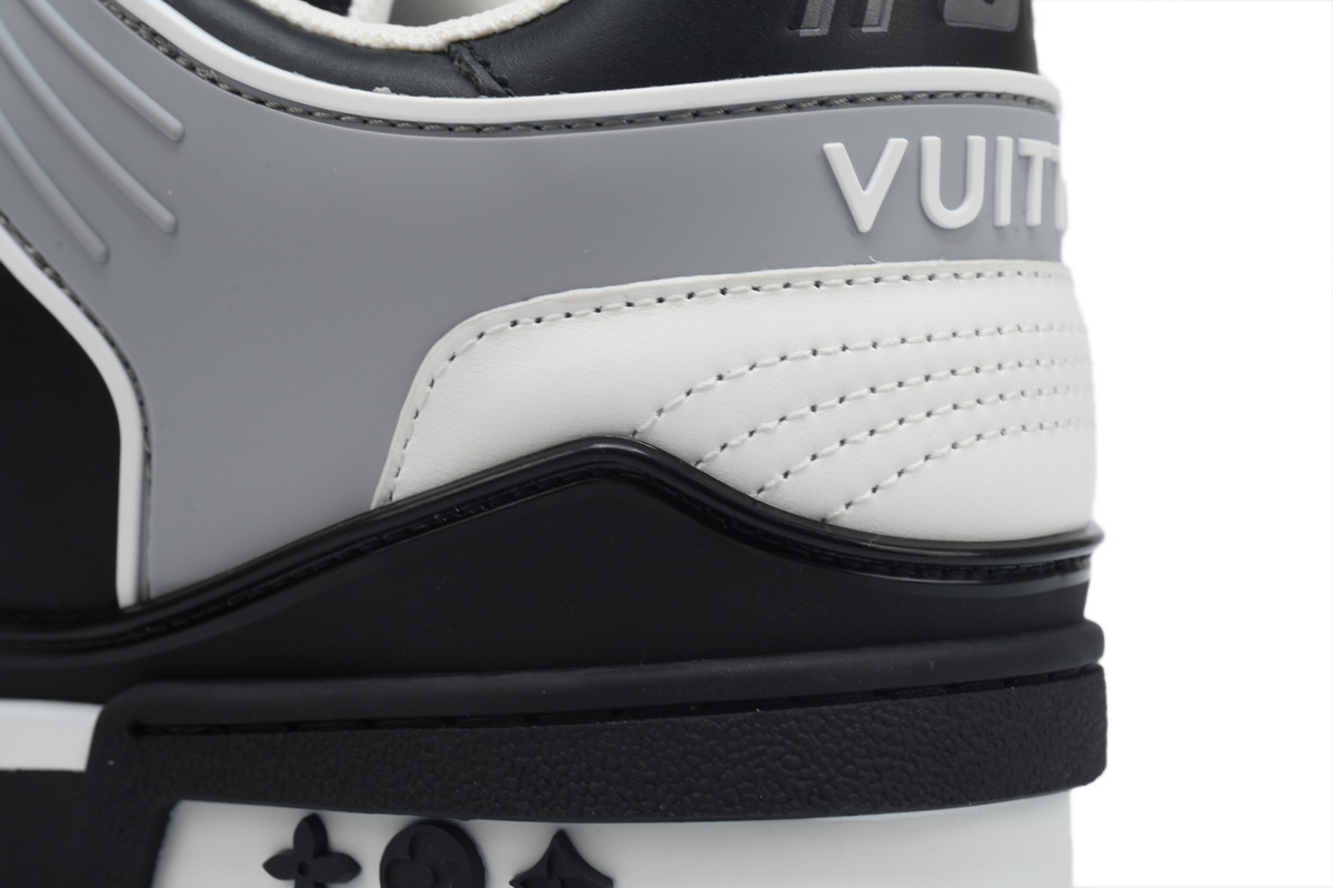 Louis Vuitton LV Trainer Sneaker Black Grey XD CK24071804