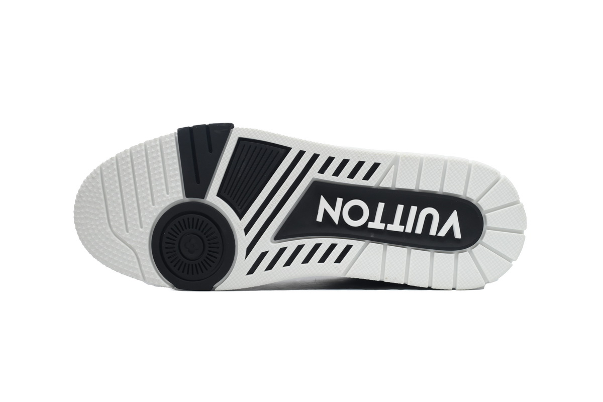 Louis Vuitton LV Trainer Sneaker Black Grey XD CK24071804